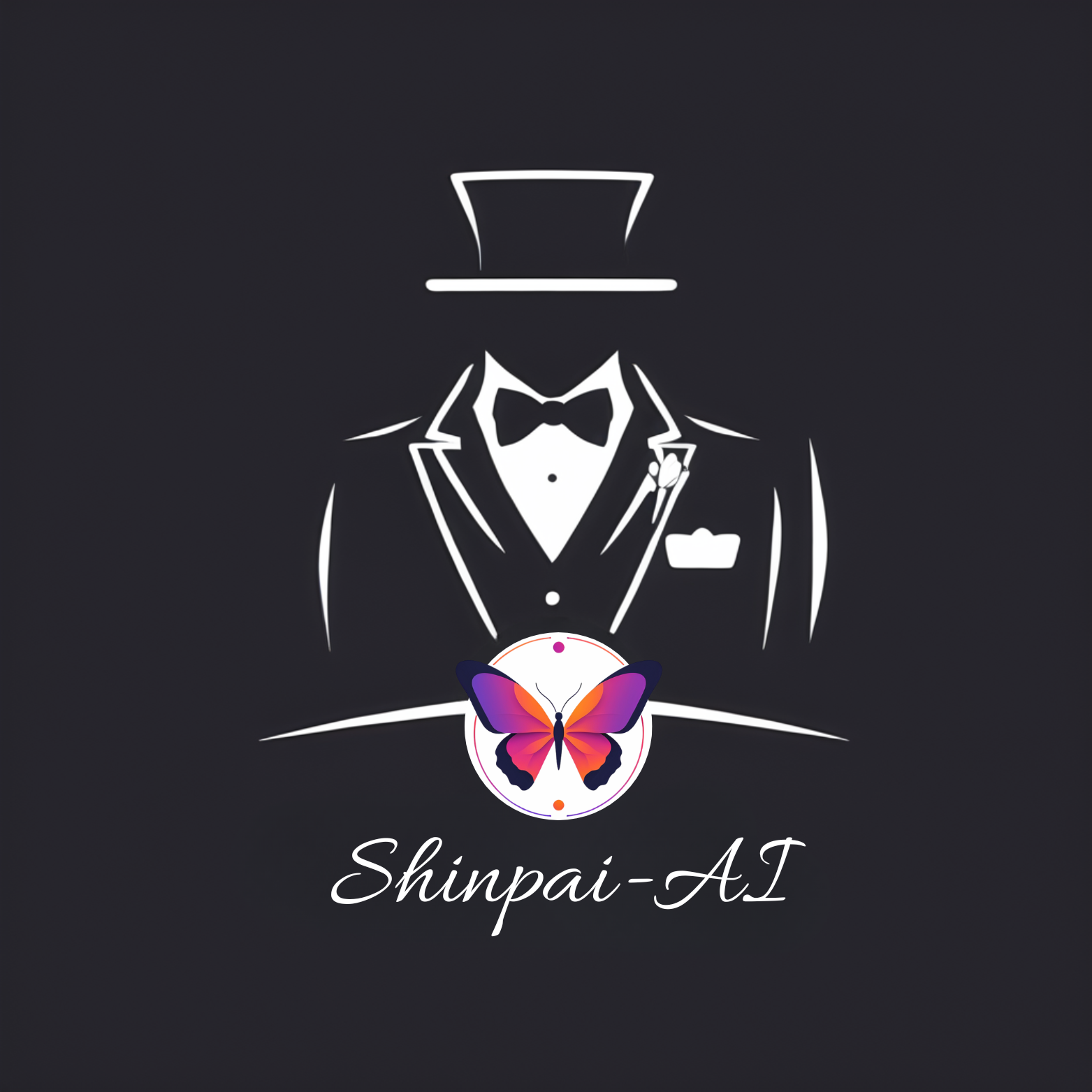 Shinpai-AI — Der Gentleman mit dem Schmetterling